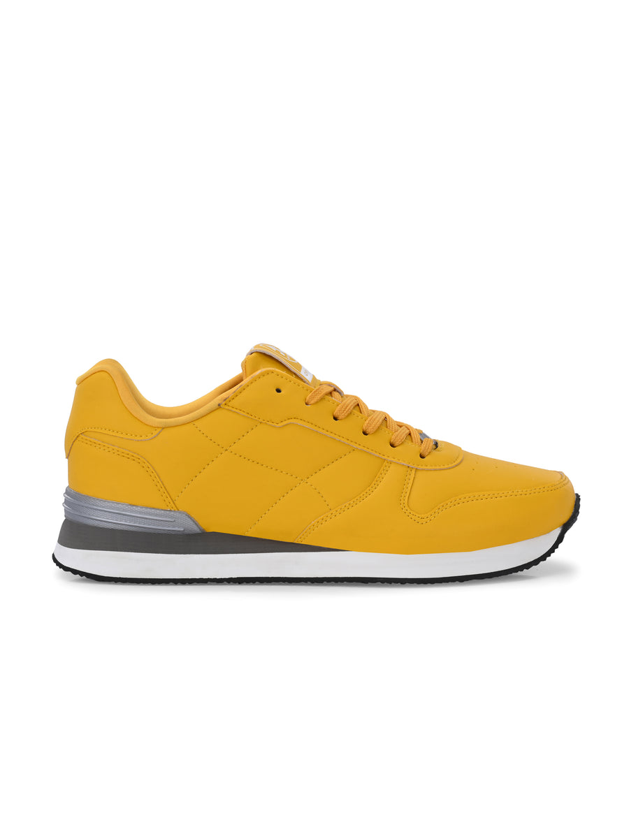 Shop Classic, Versatile, Yellow Sneakers For Men online