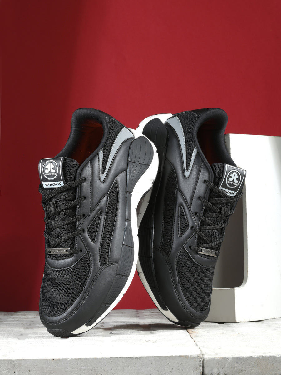 Shop Troy-Inspired Black Men's Shoe with Phylon TPR Sole