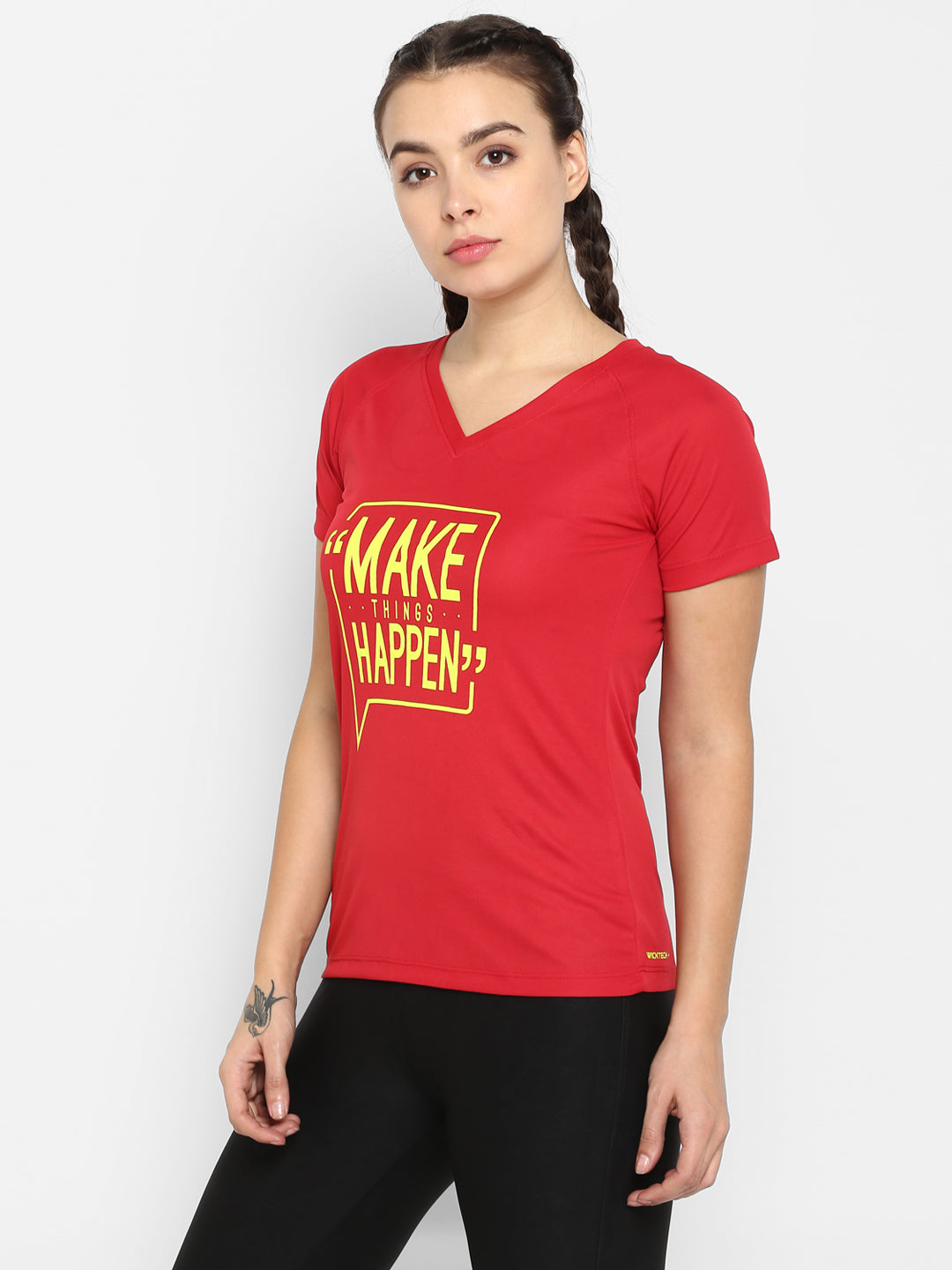 WMN MAKE IT HAPPEN T SHIRT Women Tshirts & Graphic Tees