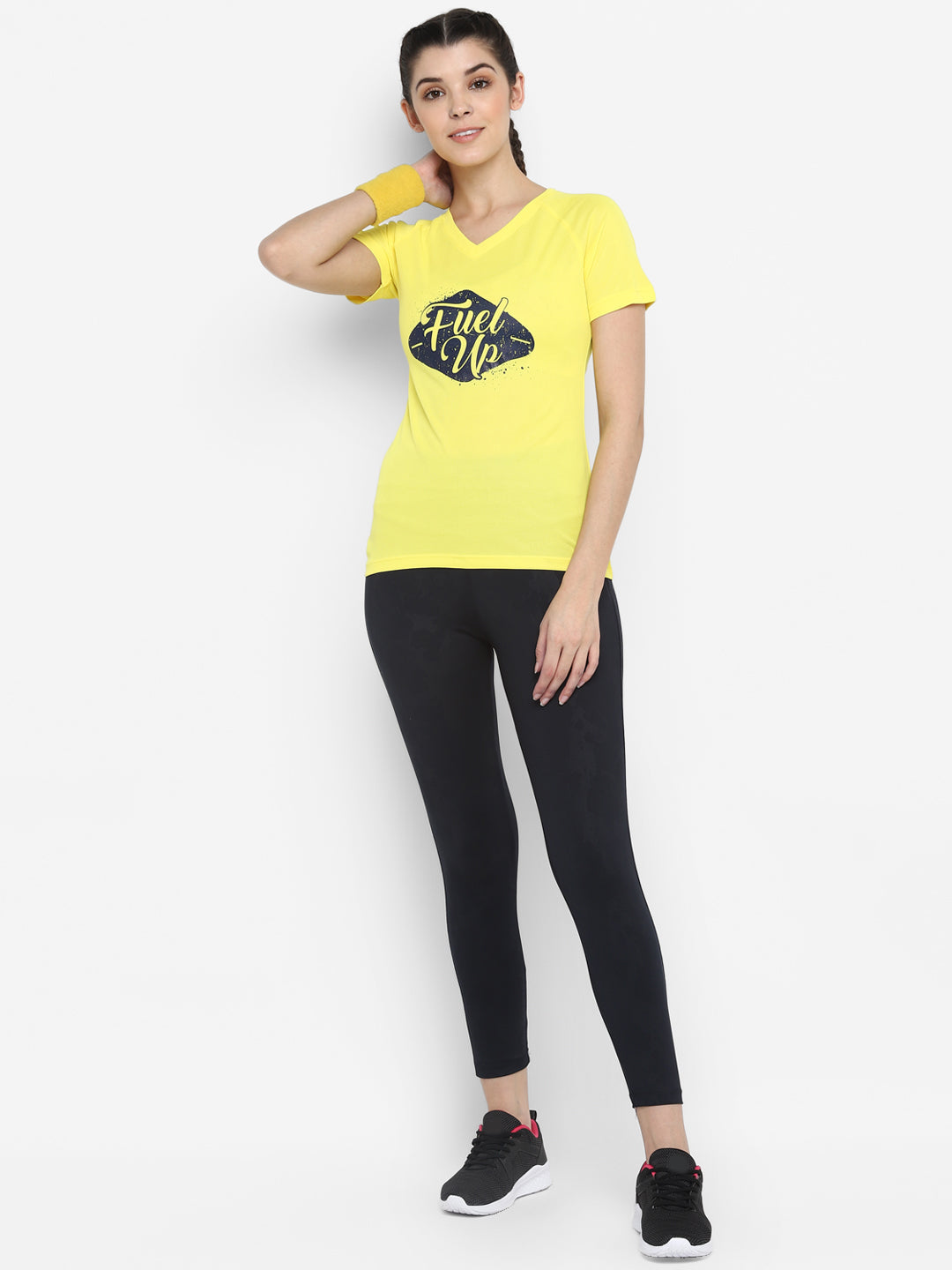 WMN PRINTED FUEL UP T SHIRT 2.0 Women Tshirts & Graphic Tees