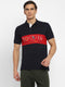 Men Colourblocking Cotton Polo