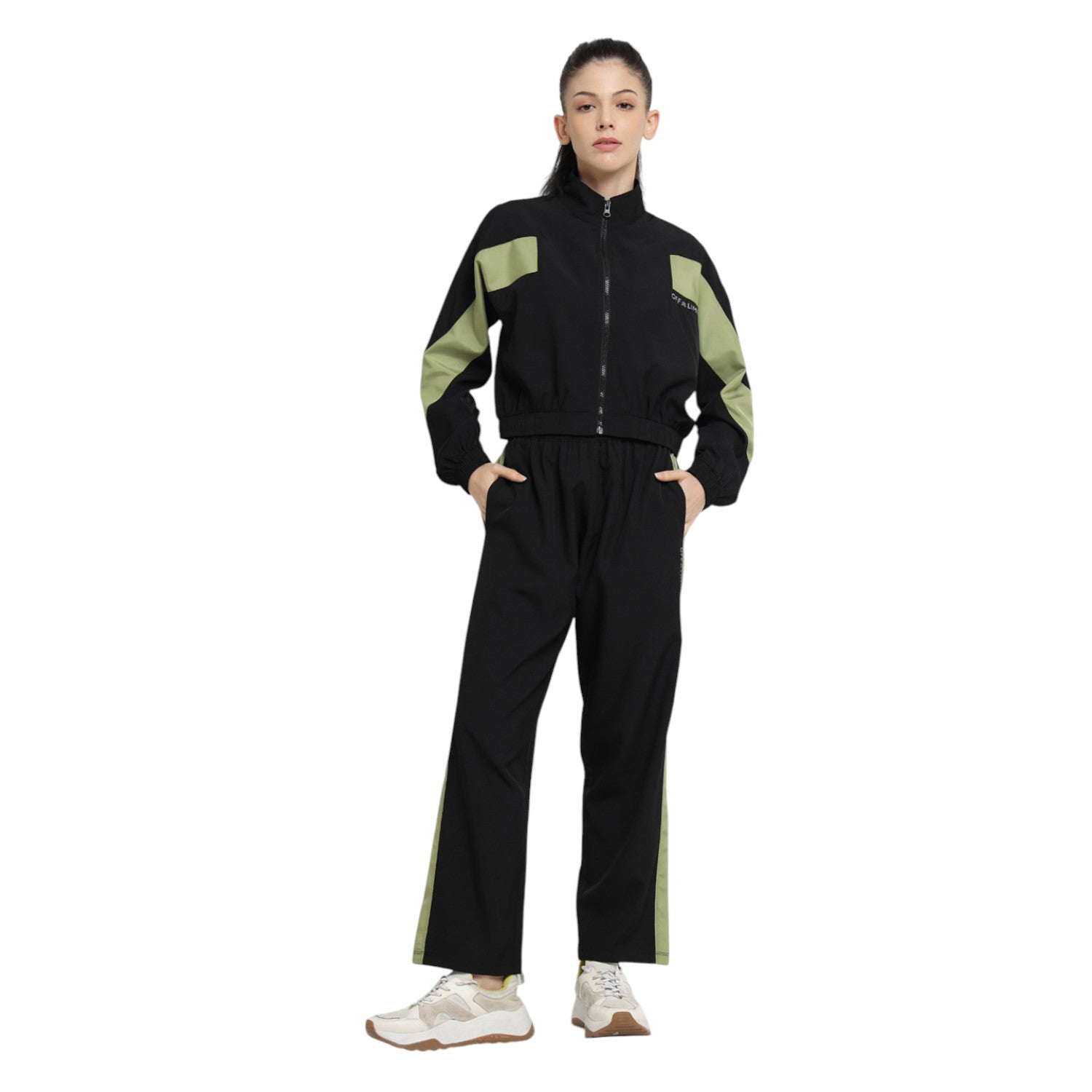 WOMEN CROPS TRACKSUIT