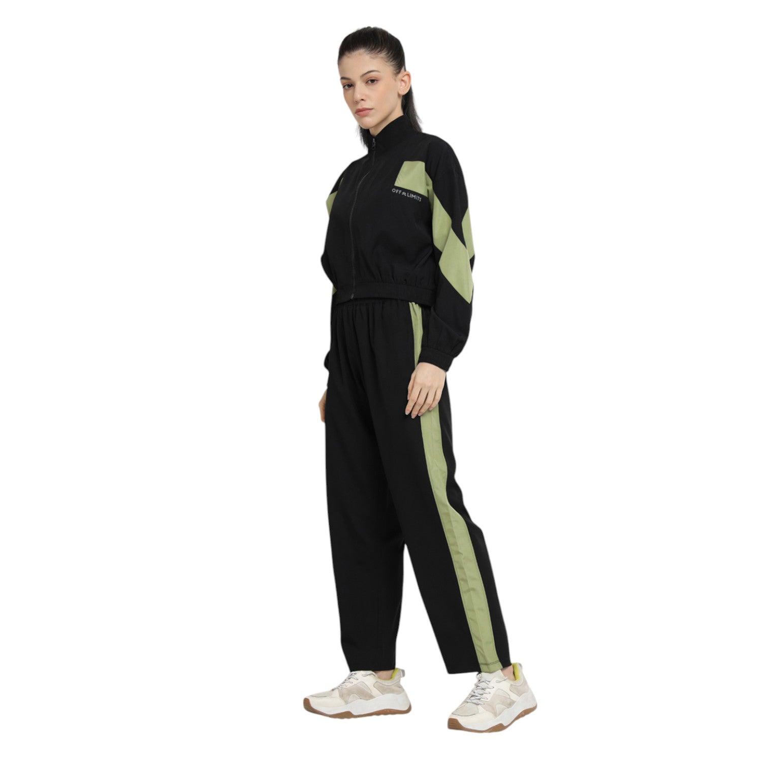 WOMEN CROPS TRACKSUIT