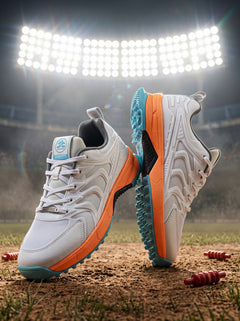 SURREY - OFF WHITE/ORANGE/BLUE