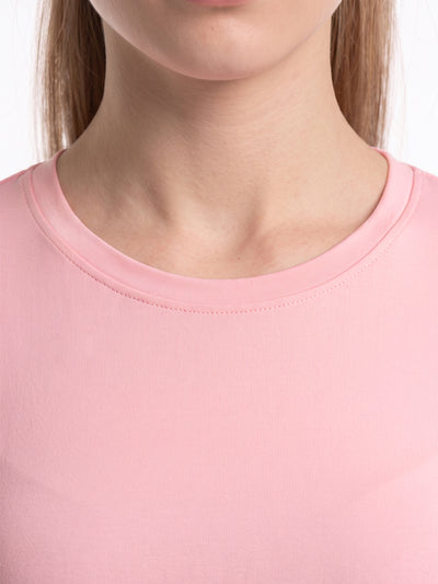 SOFT FORM SNUG TEE - BLUSH
