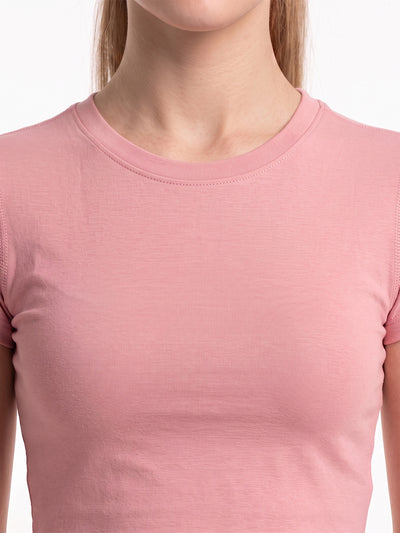 SOFT FORM BABY TEE - CORAL