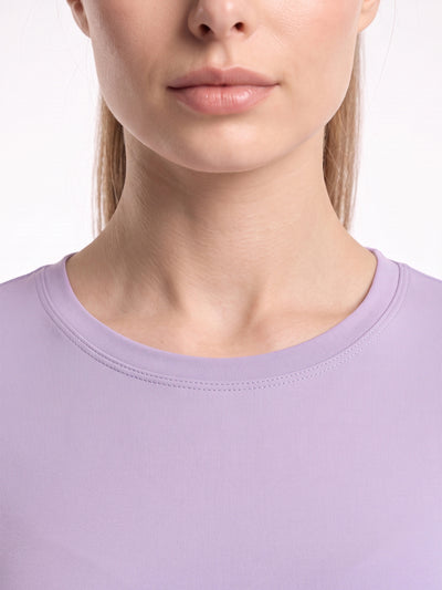 SOFT FORM SNUG TEE - SPRING LILAC