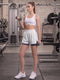 RUN 262 SHORTS - WHITE/LAVENDER