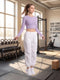 SOFT FORM SNUG TEE - SPRING LILAC