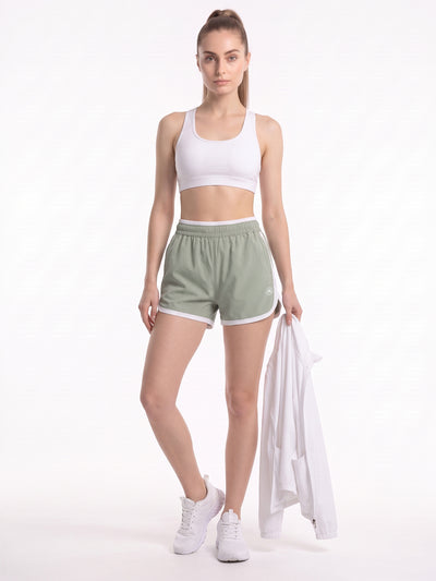 RETRO CLUB SHORTS - SAGE GREEN