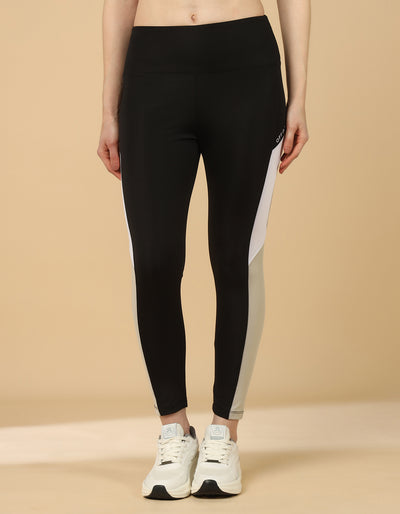 FLOW TIGHTS - BLACK/LIGHT GREY/WHITE