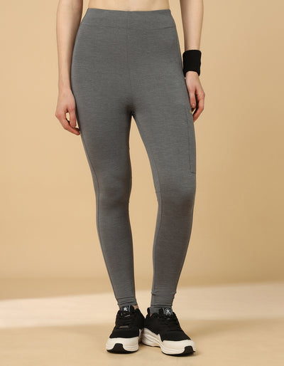 247 POCKET TIGHTS - GREY MELANGE