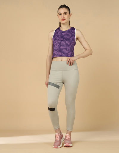 CAMO TANK - PURPLE OPULENCE
