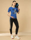 RUNNING TEE - AZURE