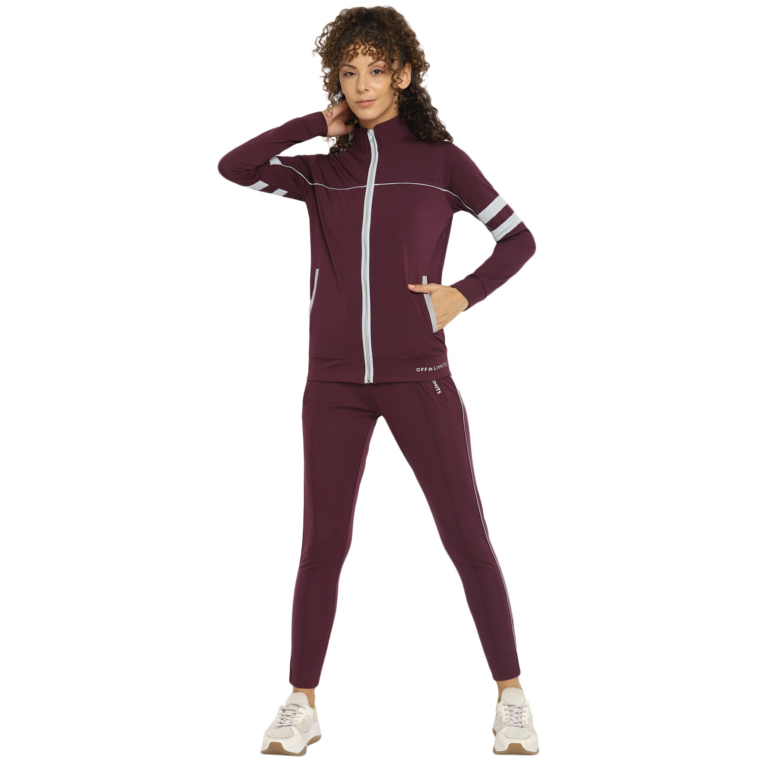 Women's ZL PIPING CNS Zipper Tracksuit