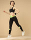 KINETIC 08 TIGHTS - BLACK/LIME PUNCH