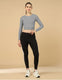 FORM TEE - GREY MELANGE