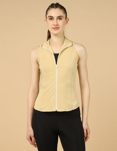 CINCH TOP - BEIGE
