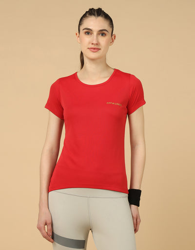 HIGH LOW TEE - RED