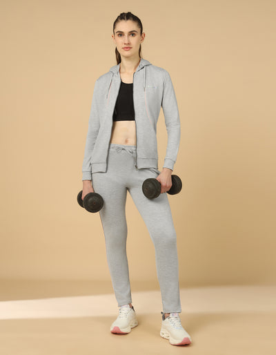 FLOW TRACKSUIT - GREY MELANGE