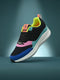 STUSSY - BLACK/R BLUE/CYCLAMANN PINK