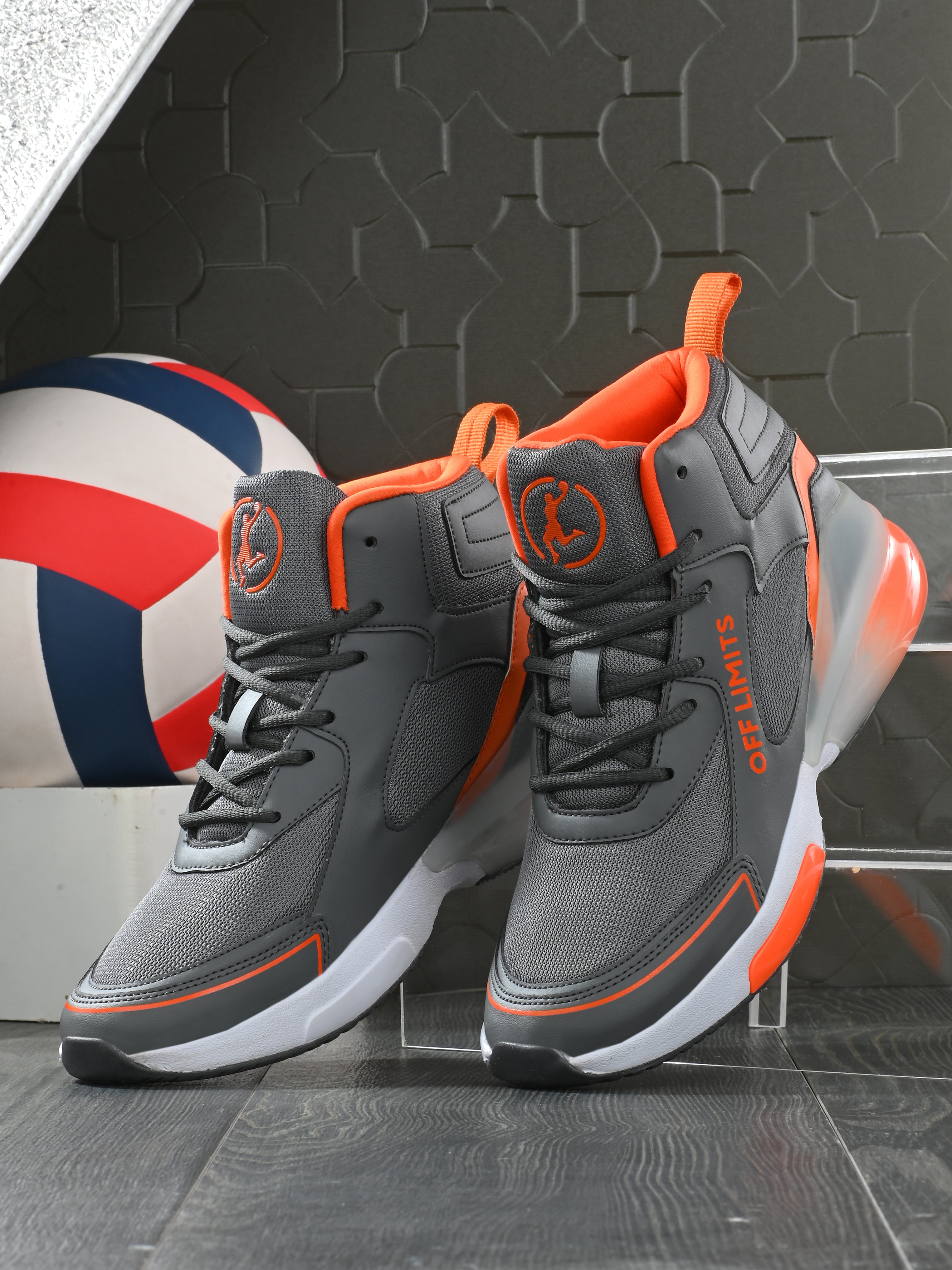 ZOOM MAX GREY/ORANGE - Main Image