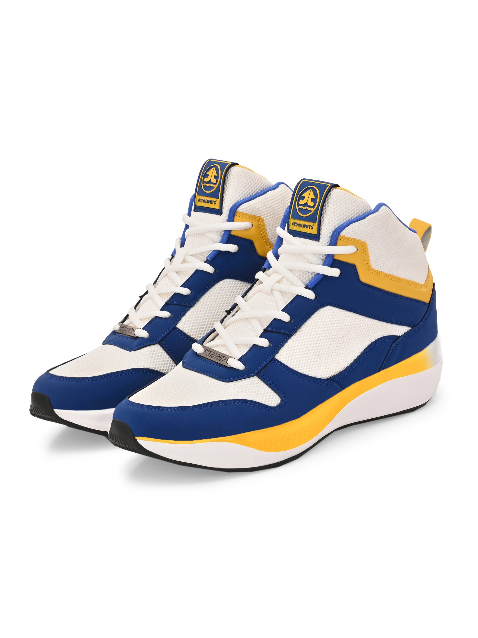 CROSSOVER - OFF WHITE/ROYAL BLUE/MANGO