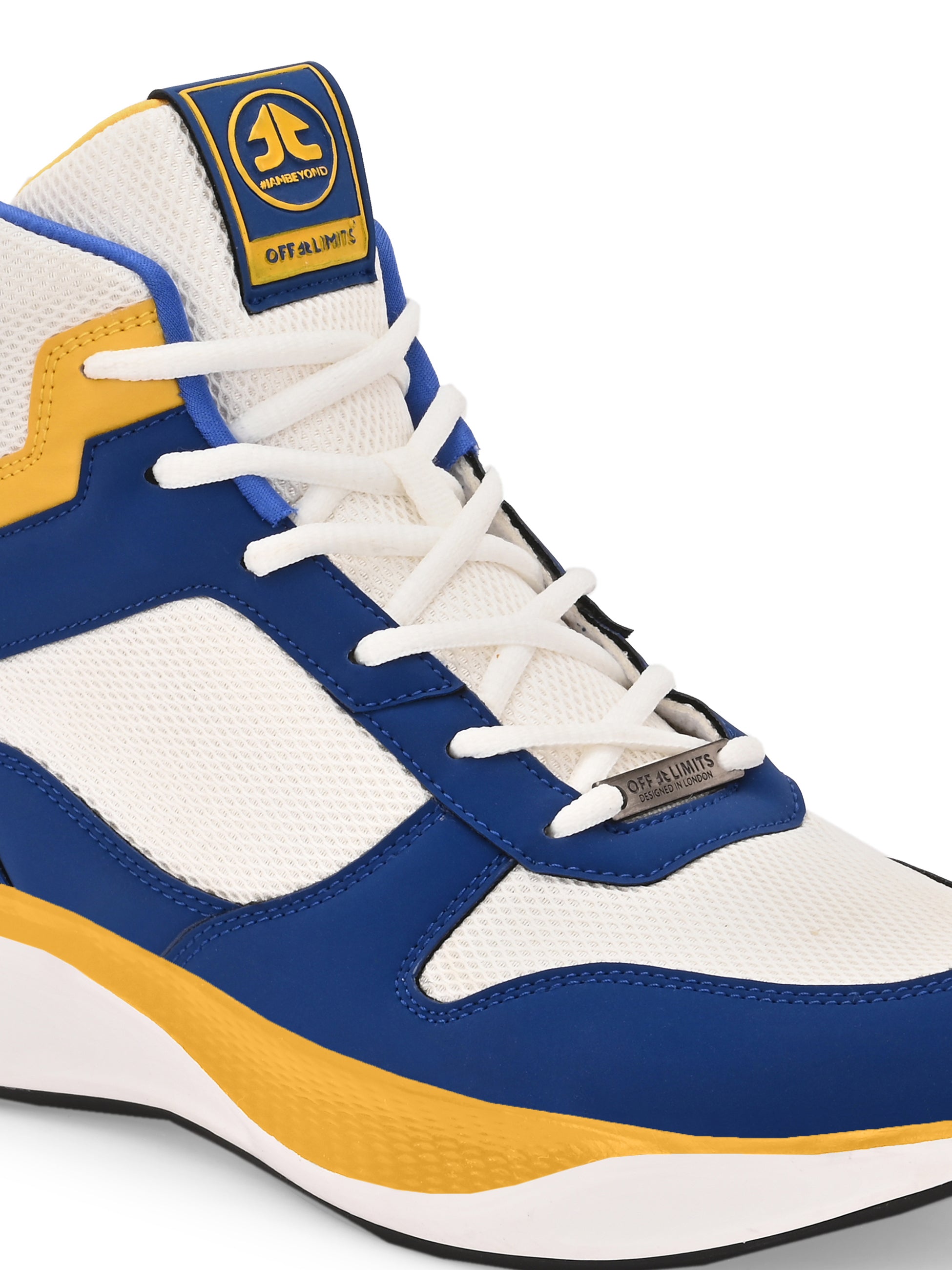 CROSSOVER - OFF WHITE/ROYAL BLUE/MANGO