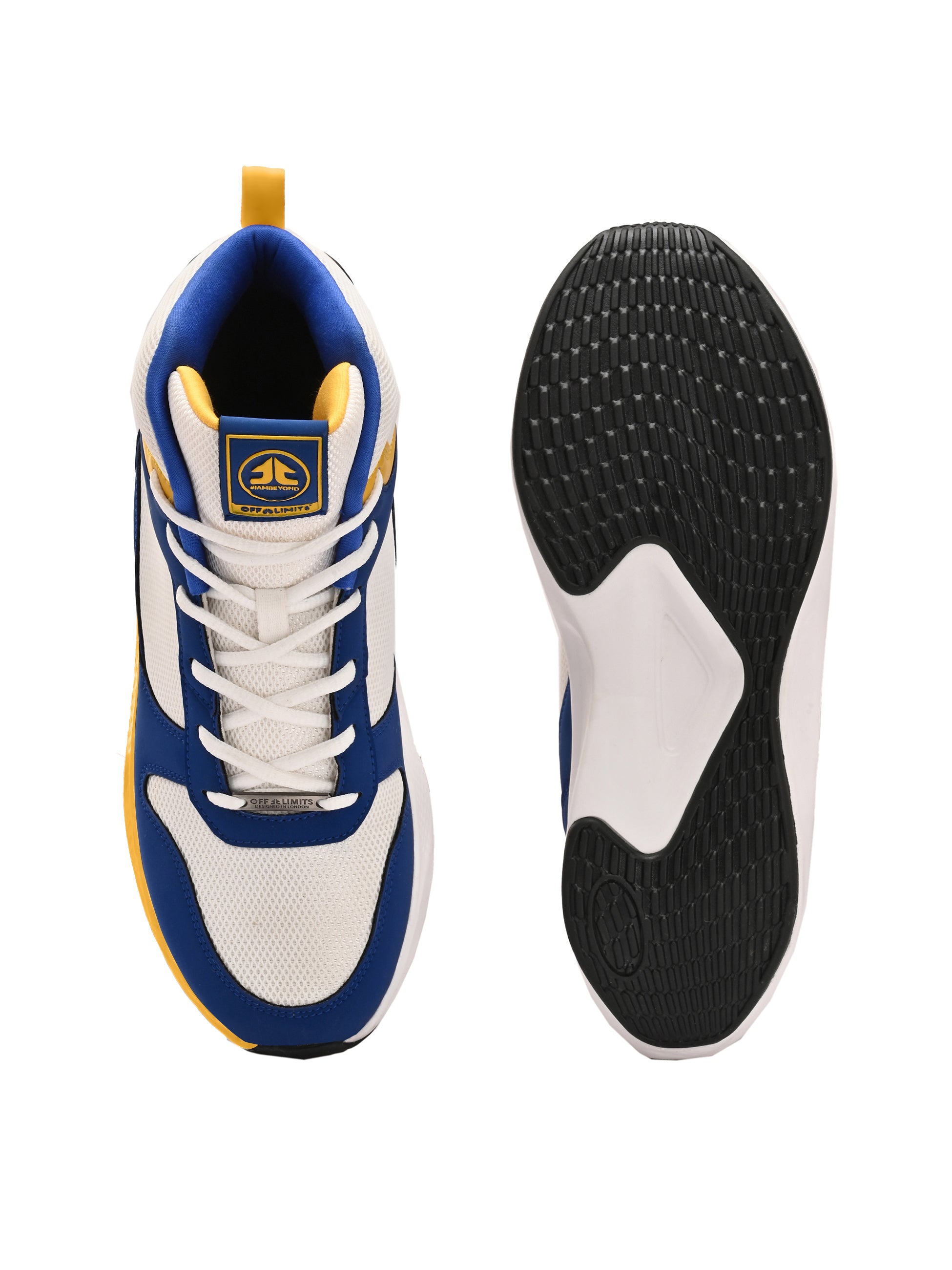 CROSSOVER - OFF WHITE/ROYAL BLUE/MANGO