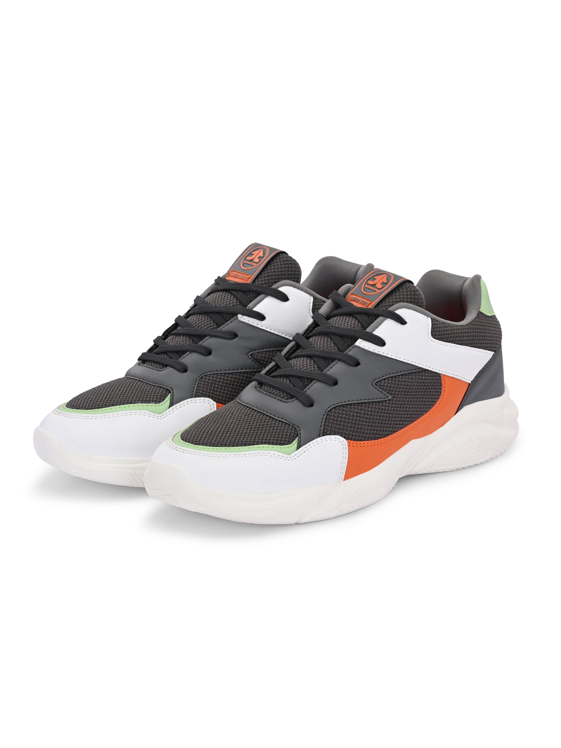 ROGER - DARK GREY/OFF WHITE/ORANGE