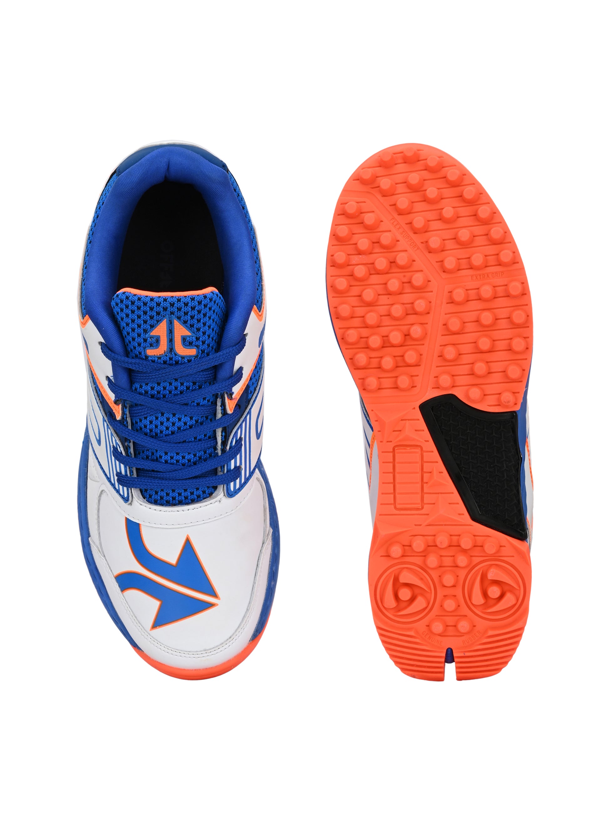 SUSSEX CRICKET - WHITE/BLUE/ORANGE