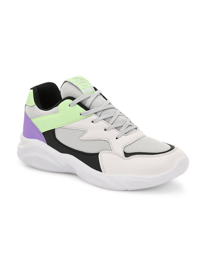ROGER - LIGHT GREY/BLACK/PURPLE