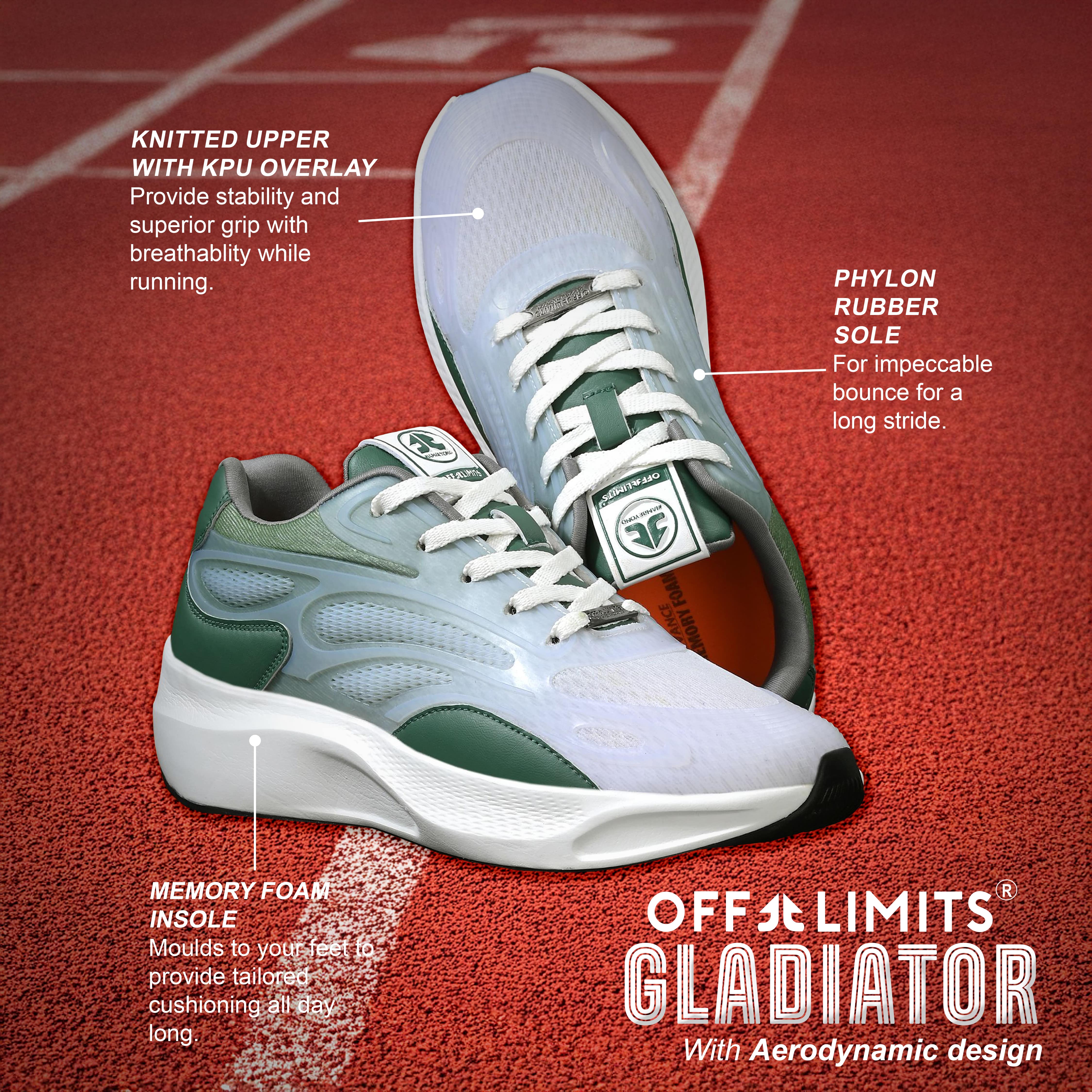 GLADIATOR - GREEN/OFF WHITE