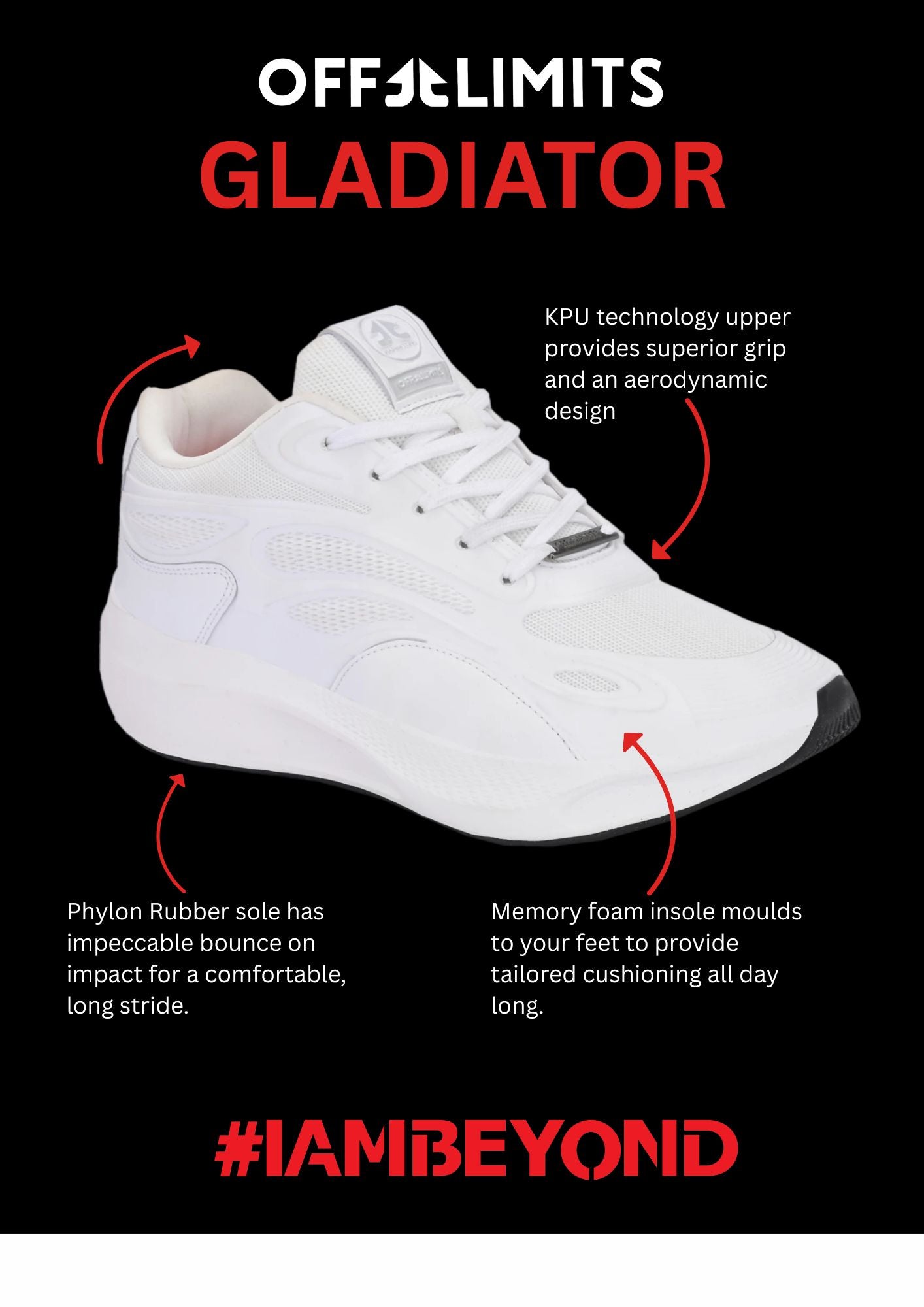 GLADIATOR - GREEN/OFF WHITE