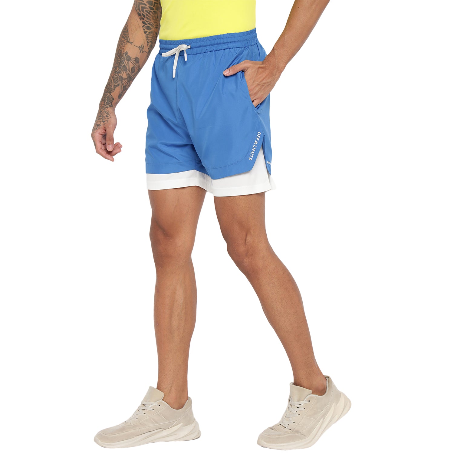 MENS POL CNS DOUBLE SHORTS