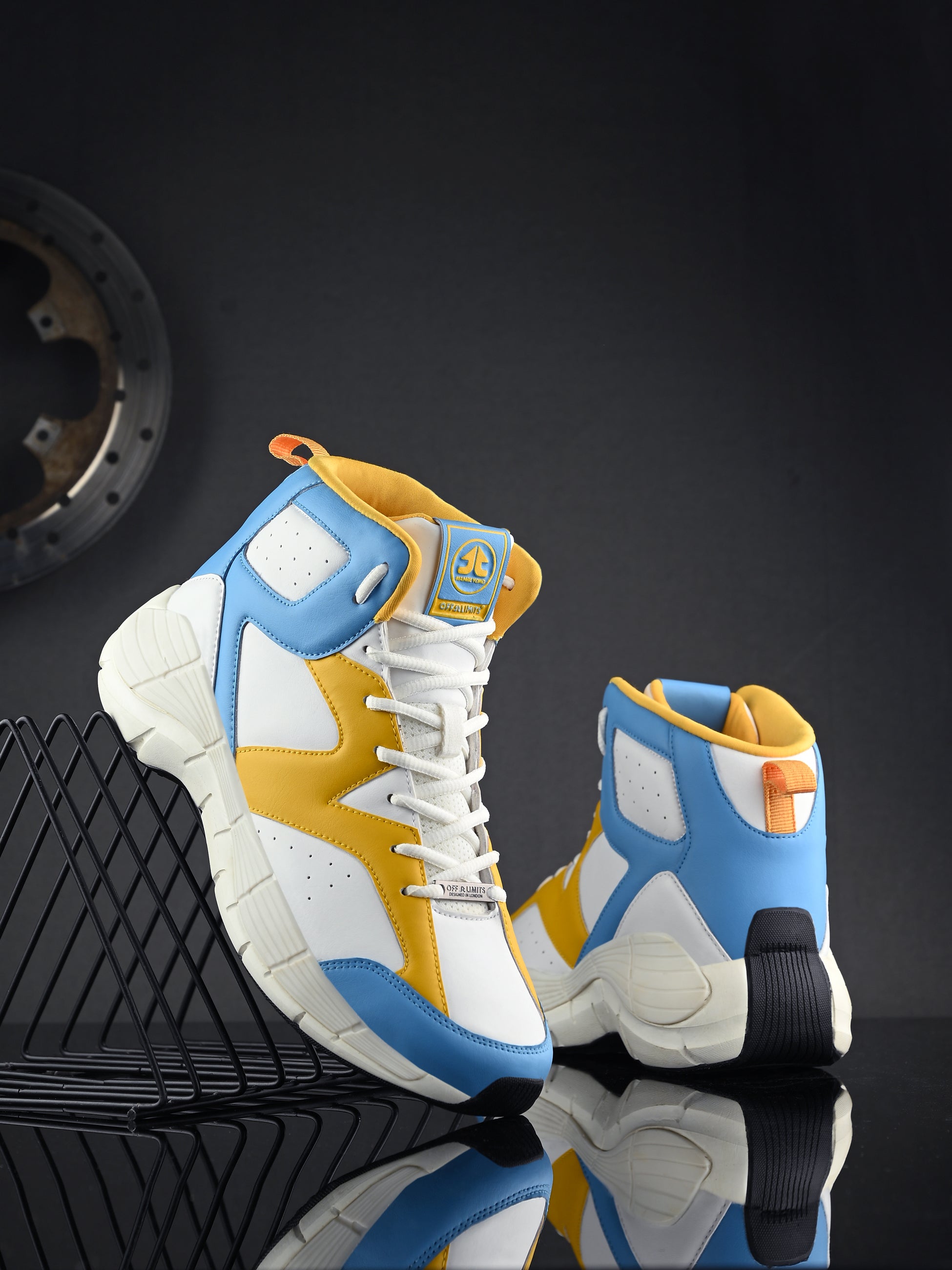RIDER - OFF WHITE/BLUE/YELLOW