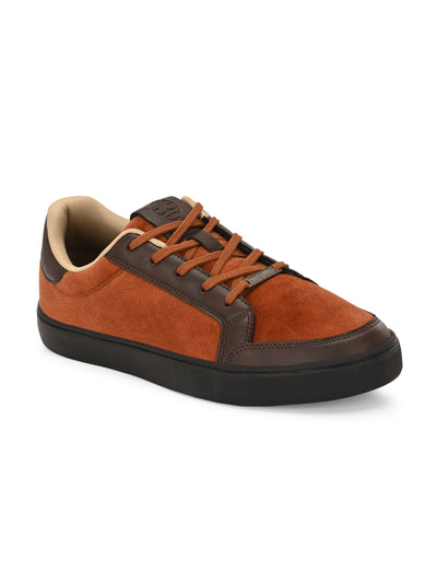 OXFORD - TAN/DARK BROWN