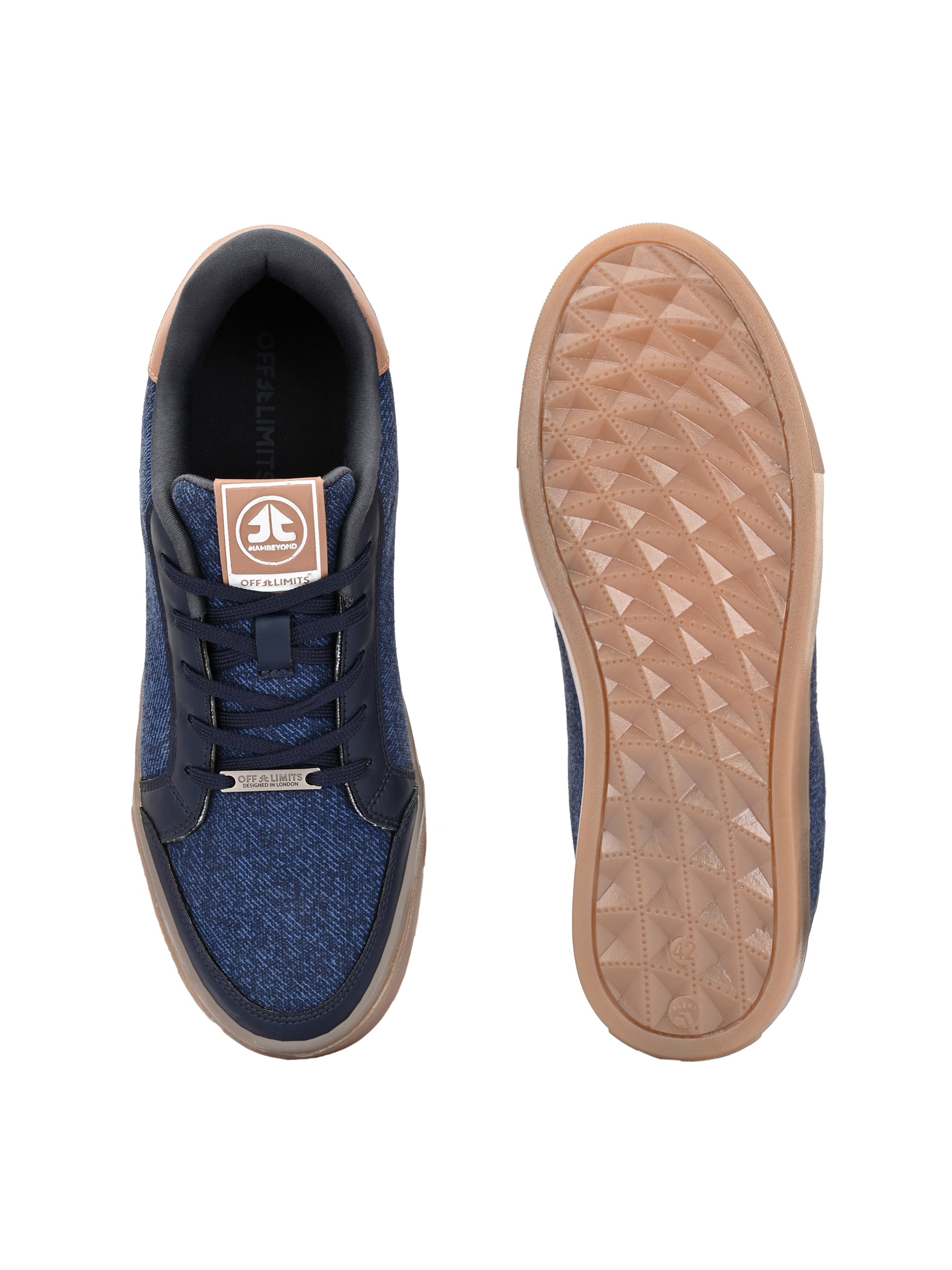 OXFORD - BLUE/MOCHA MOUSSE