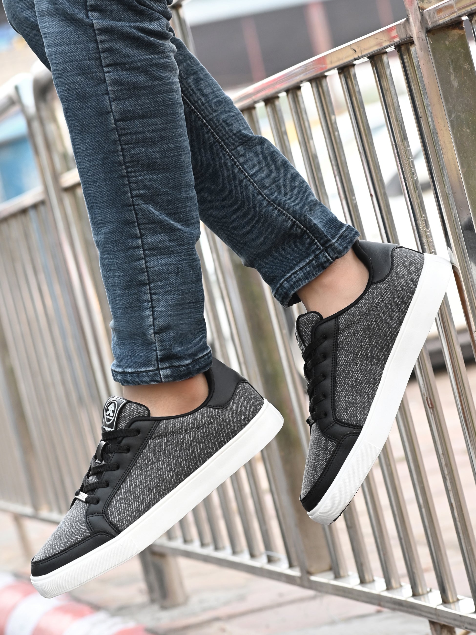 OXFORD - GREY/BLACK