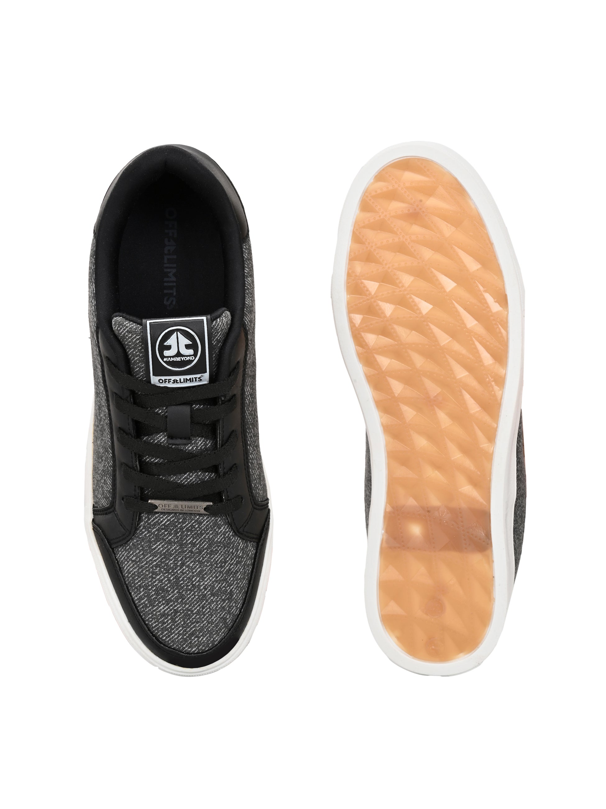 OXFORD - GREY/BLACK