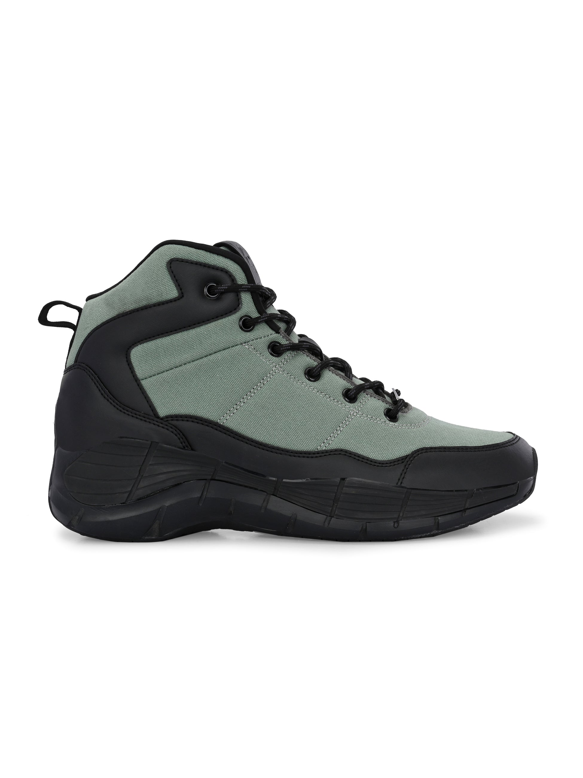 Shop Green Black Men's Trekking Boot Online in India