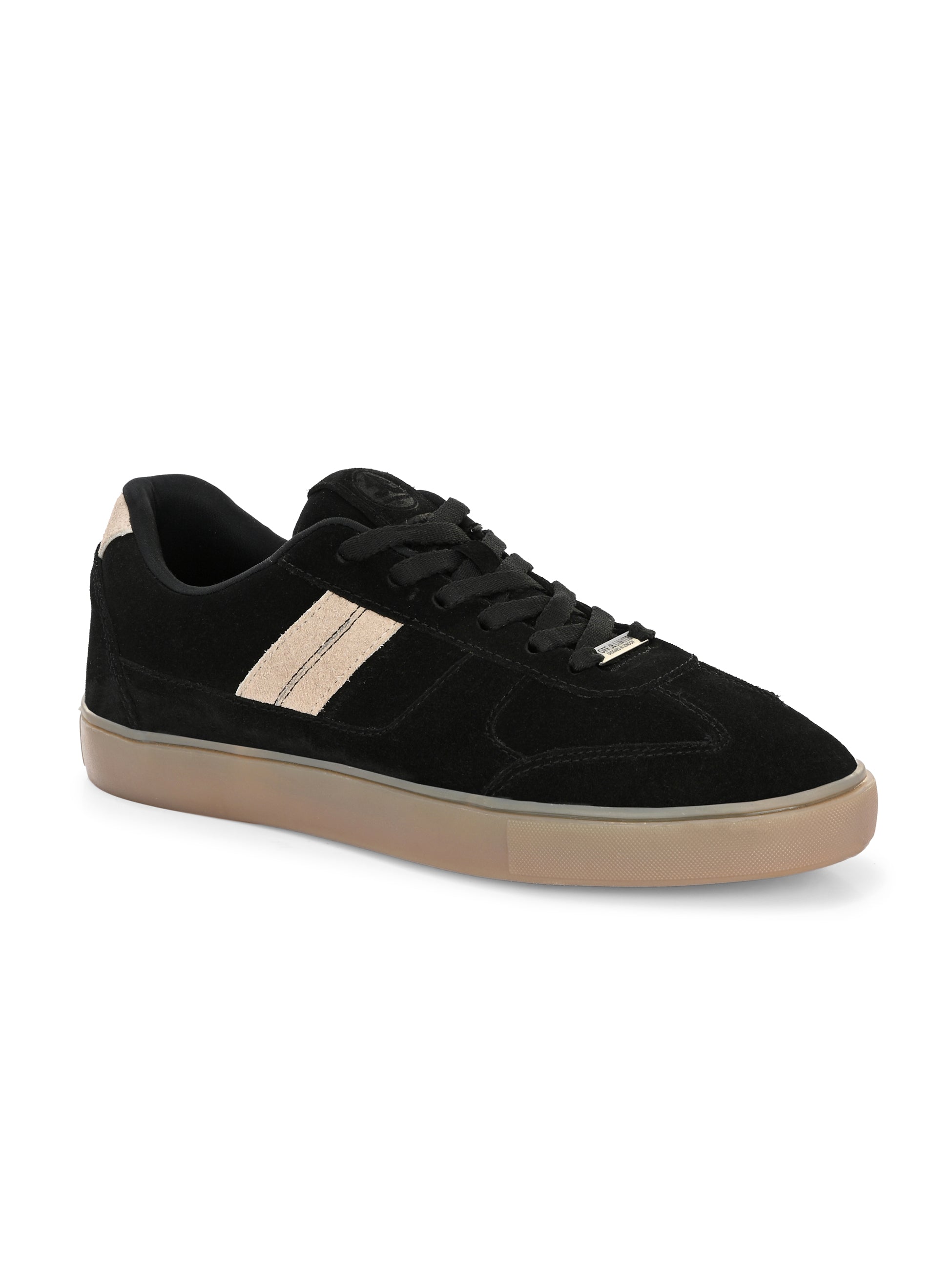 MEMPHIS (GENUINE LEATHER)- BLACK/BEIGE