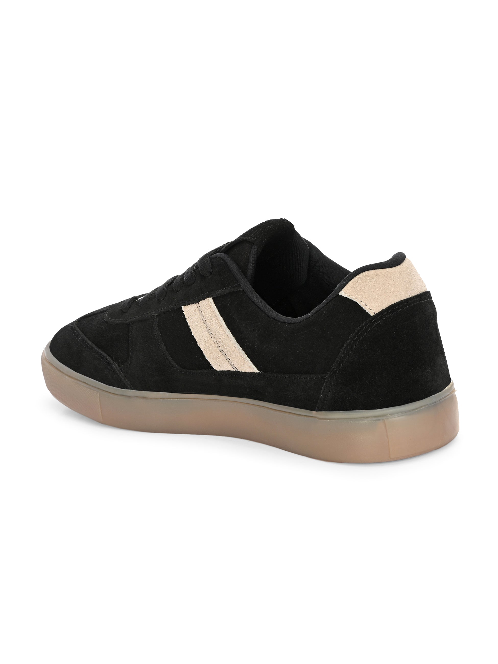 MEMPHIS (GENUINE LEATHER)- BLACK/BEIGE