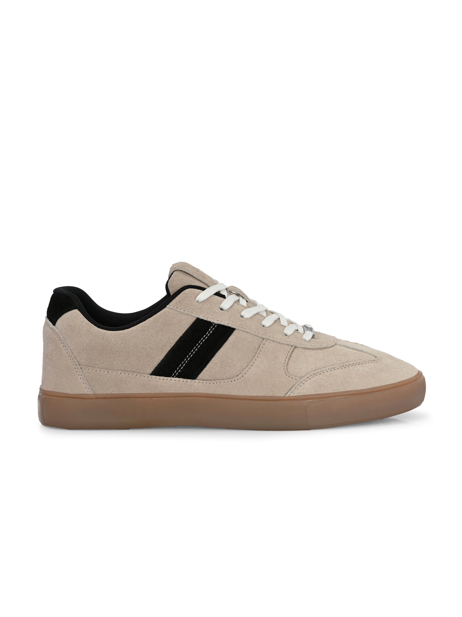 MEMPHIS (GENUINE LEATHER)- BEIGE/BLACK