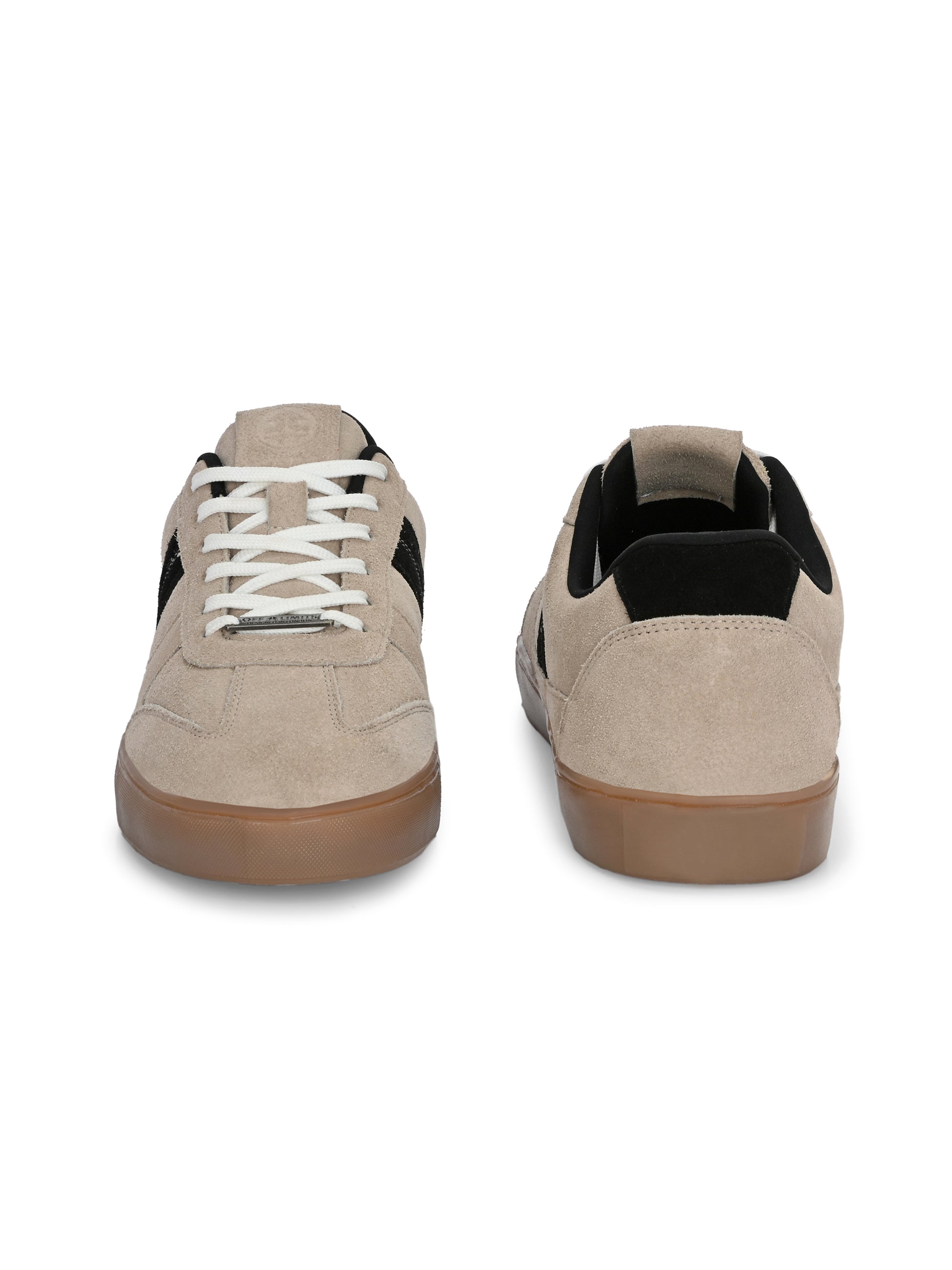 MEMPHIS (GENUINE LEATHER)- BEIGE/BLACK