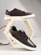 GINZA (BIG & TALL) - DARK BROWN/BONE WHITE