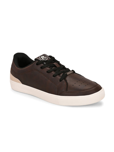 GINZA (BIG & TALL) - DARK BROWN/BONE WHITE