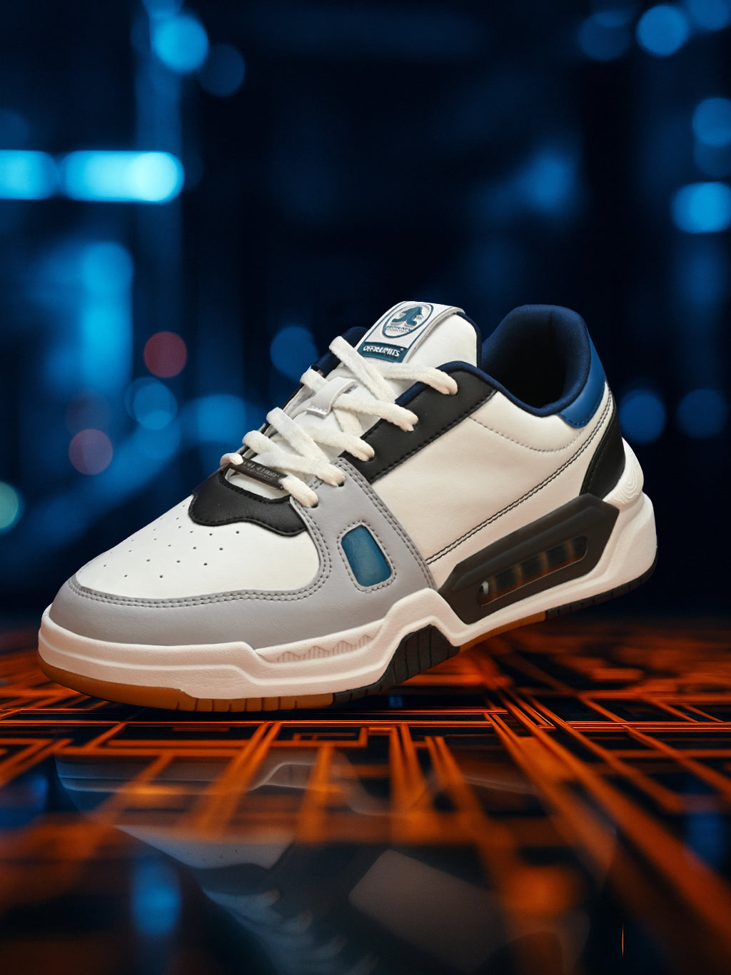 CAMDEN - OFF WHITE/TEAL/BLACK