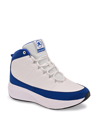 GRIFFITH (BIG & TALL) - OFF WHITE/ ROYAL BLUE