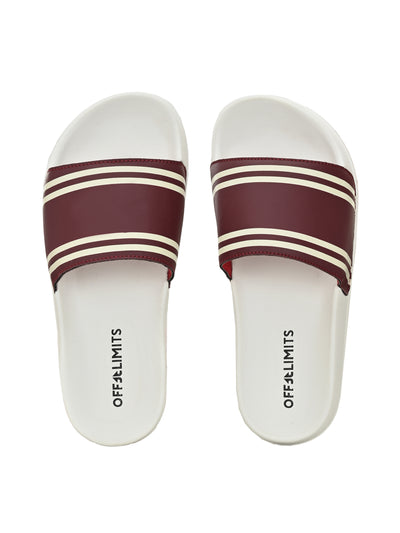 COAST FOR HER - MAROON/CREAM